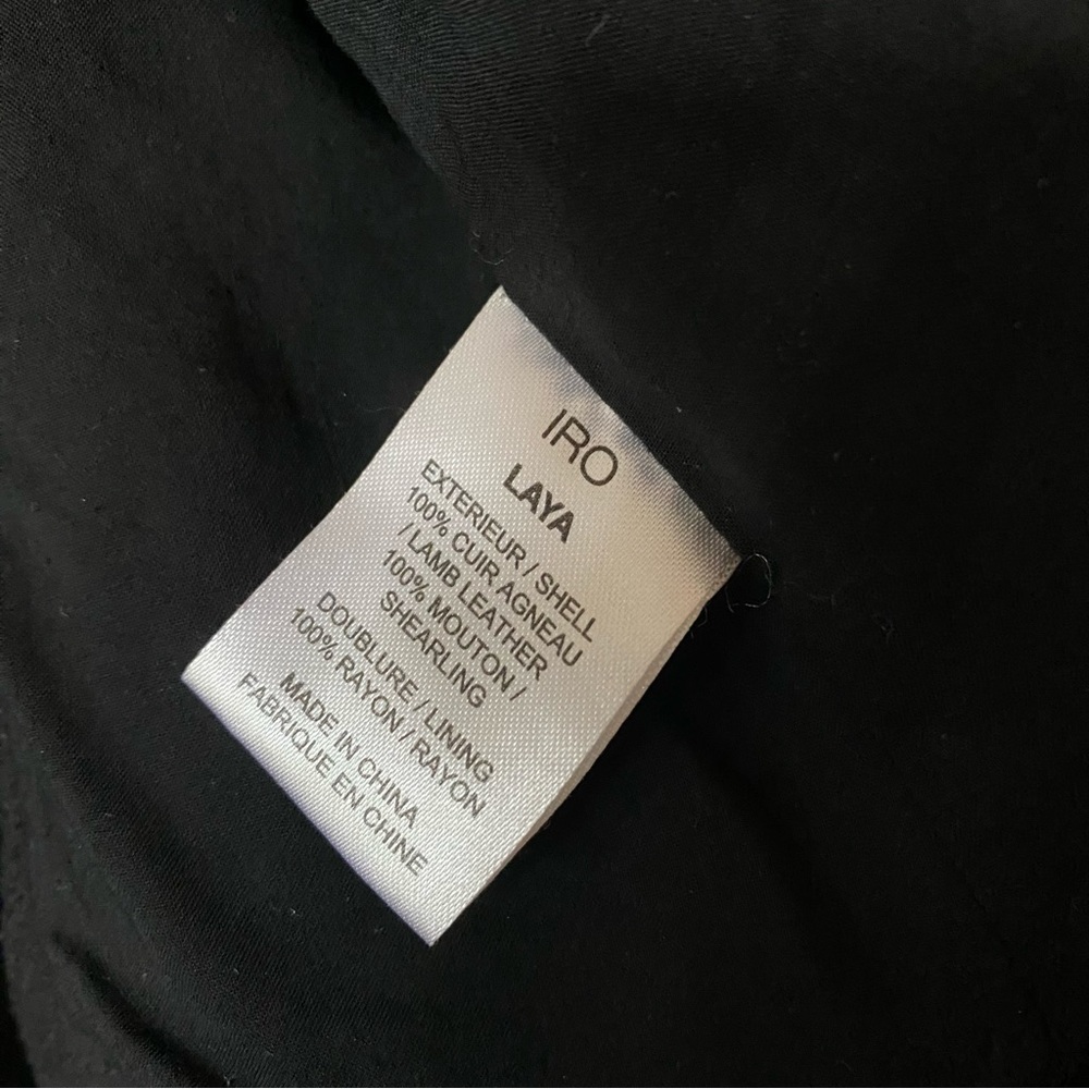 IRO leather jacket - Picture 12 of 14